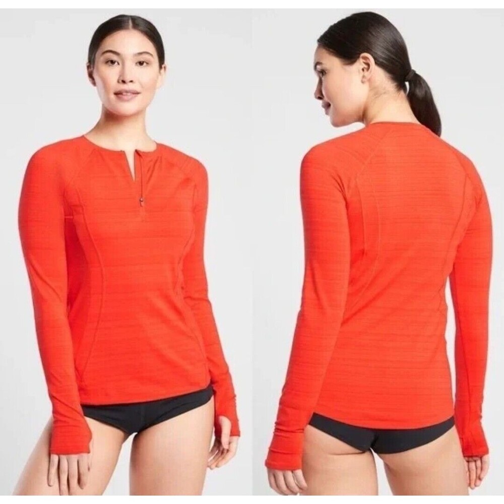 ATHLETA Pacifica Fitted Top Long Sleeve SMALL